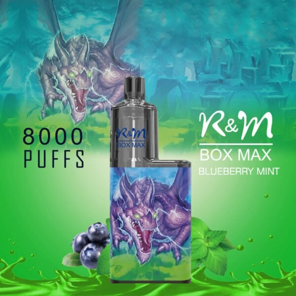 R&M BOX MAX 8000 Puffs Disposable Vape kit 12.5ml