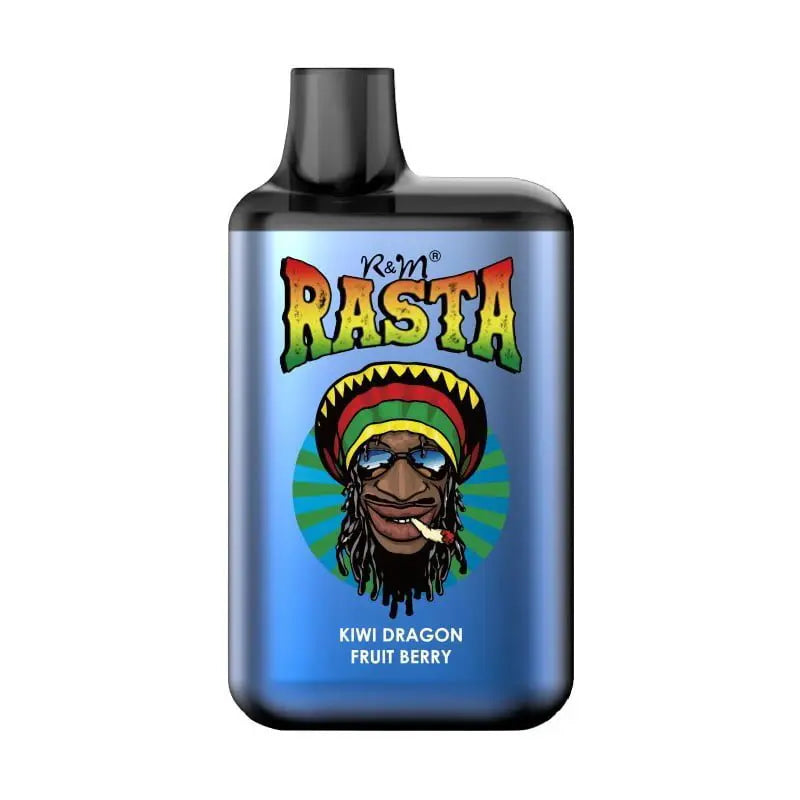 R&M Rasta 5500 Puffs 5% nicotine vape rechargeable disposable e cigarette