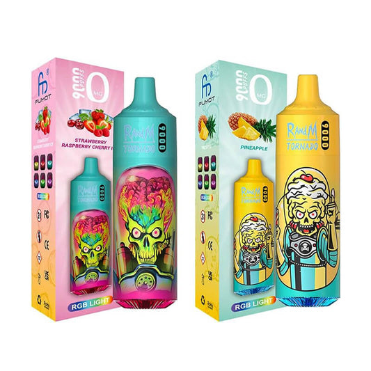 RandM Tornado 9000 Puffs Disposable Vape Fumot 9K Puff