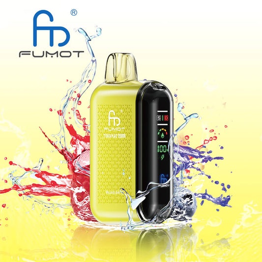 FUMOT Tornado 20000 puff Disposable Vape 900mAh 29 Flavors In Sales