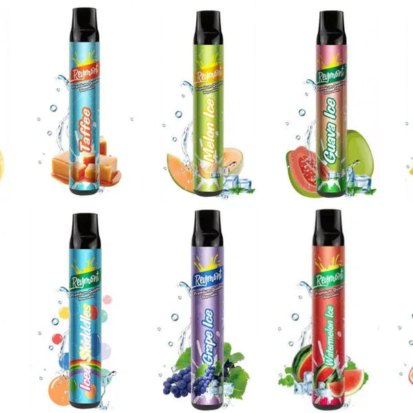 Reymont Disposable Pod Device 1688 Puff (Mouth To Lung) 2ml 20mg OFFER PRICE-850mAh Battery, Multiple Nicotine 20 Flavors