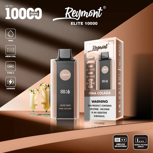 Reymont Vapes: Experience High-qualityVaping With Reymont Disposable Vapes.-850mAh Battery, Multiple Nicotine 11 Flavors