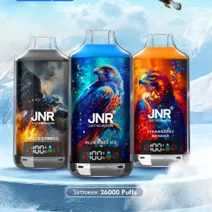 JNR 18000 Puffs Vape 18K Disposable Vape Pen E Cigarette Prefilled 24ml 950mAh Disposable Vape 12 Flavors