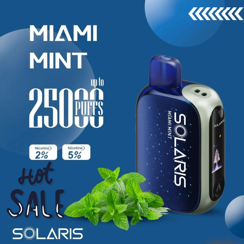 SOLARIS Disposable 25000 New Design Super Low Price Best Seller