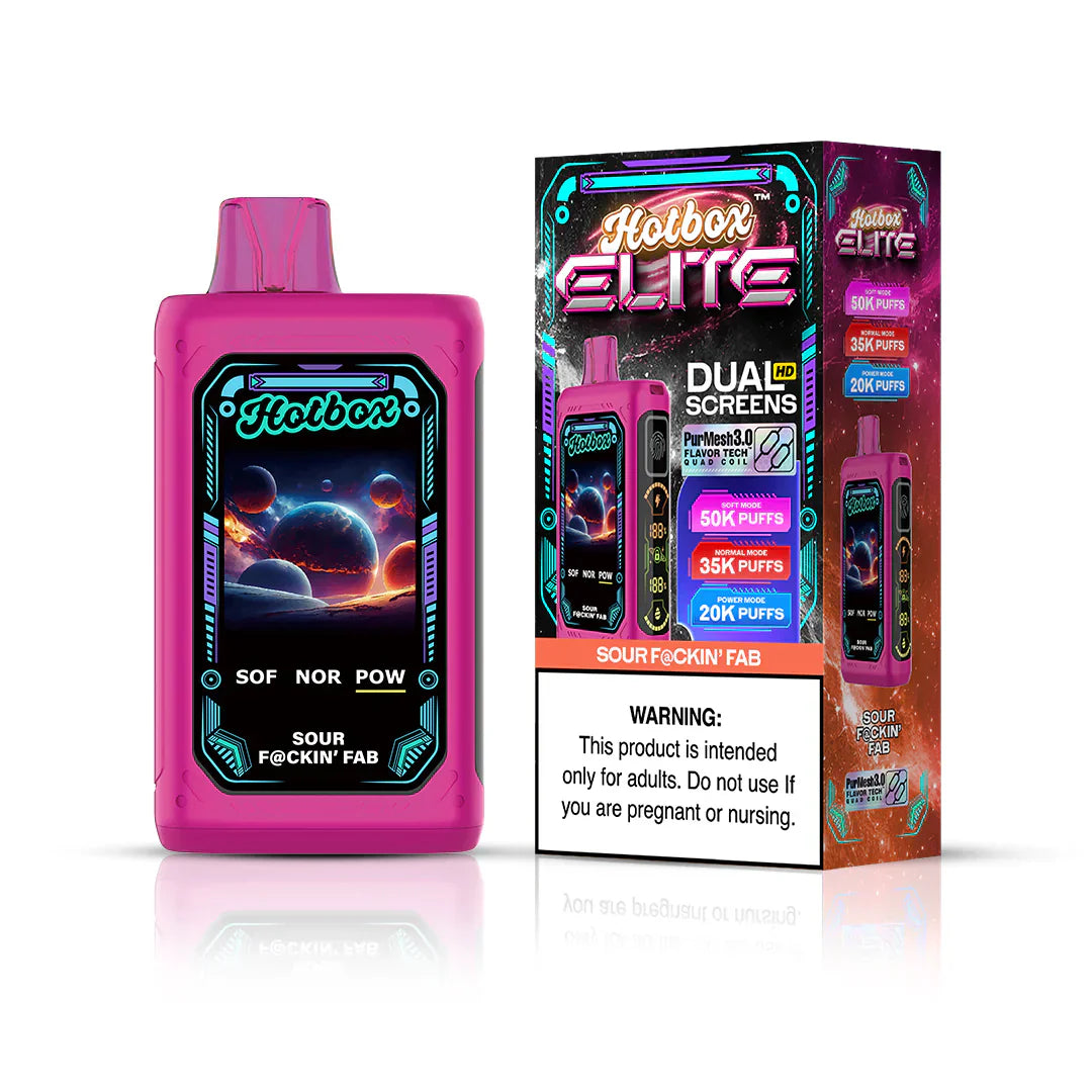 Hotbox Elite 50,000 Puff Disposable