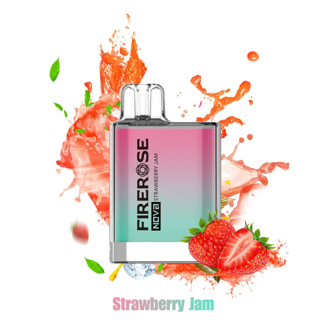 Firerose Nova 600 Puffs Disposable Vape 2MML 20 MG TPD UK
