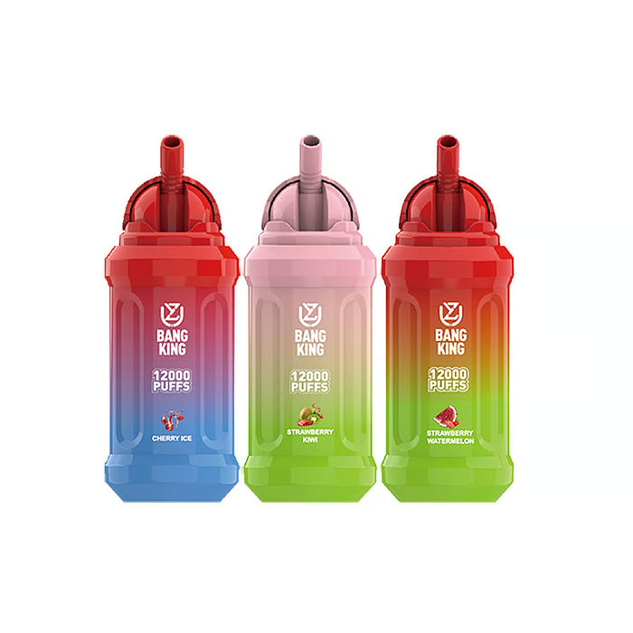 UZY Bang King 12000 Puffs 0% 2% 3% 5% Nicotine Disposable Pod 14 Flavors