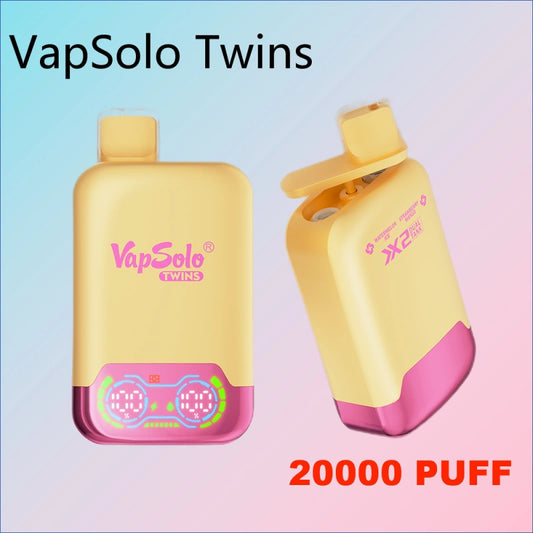 Vapsolo Twins 20000 puffs Disposable Vape Good Sale Discount Price