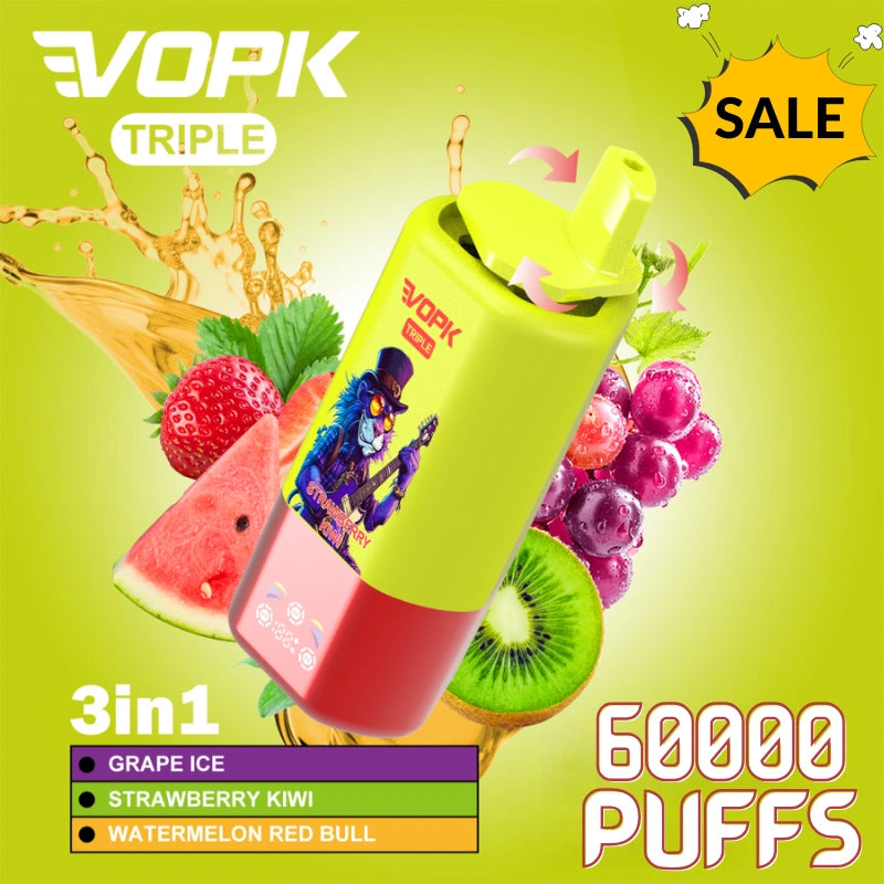 VOPK Triple 60000 PUFF Super Low Price Best Seller