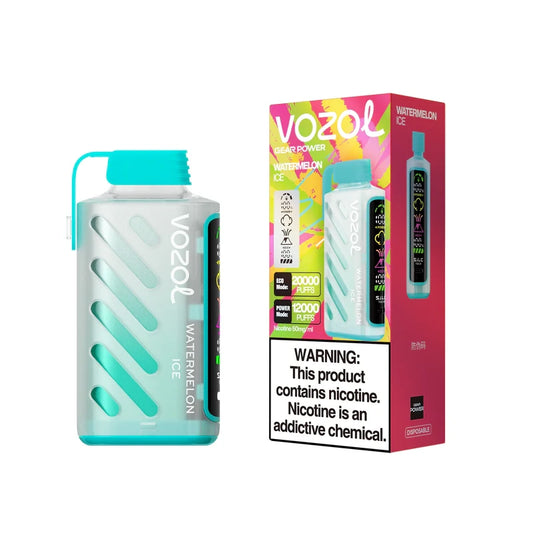 Vozol Gear Power 20000 Puffs Disposable Vape-650mAh Battery, 20ml E-liquid, Multiple Nicotine 10 Flavors