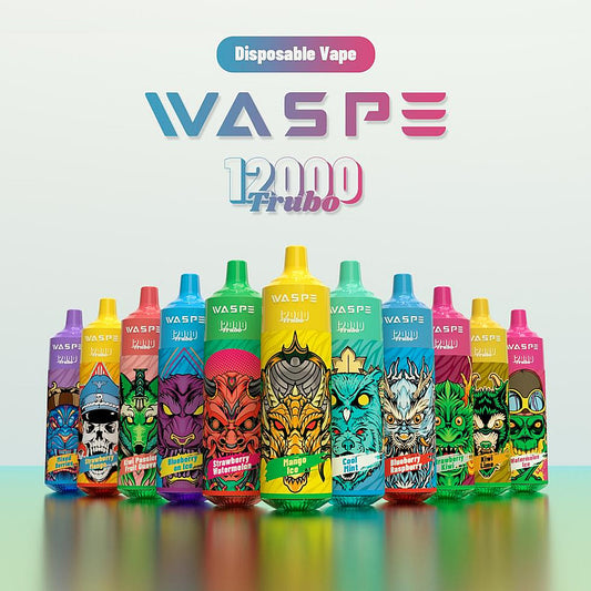 WASPE 12000 Puffs Disposable Vape New Electronic Cigarette Pen