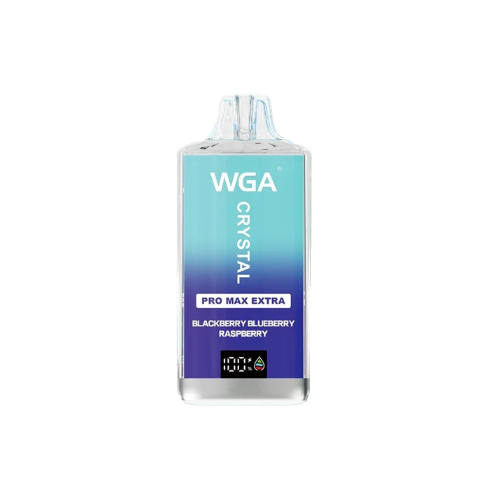 WGA Crystal Pro Max Extra 15000 Puffs Disposable Vape-650mAh Battery, Multiple Nicotine 10 Flavors