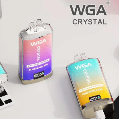 WGA Crystal Pro Max Extra 15000 Puffs Disposable Vape Wholesale-650mAh Battery, Multiple Nicotine 15 Flavors
