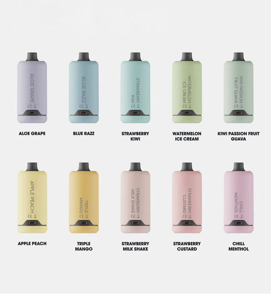 Hyperbar Boto 7000 Puffs 2% 5% Nicotine Rechargeable Disposable Pod