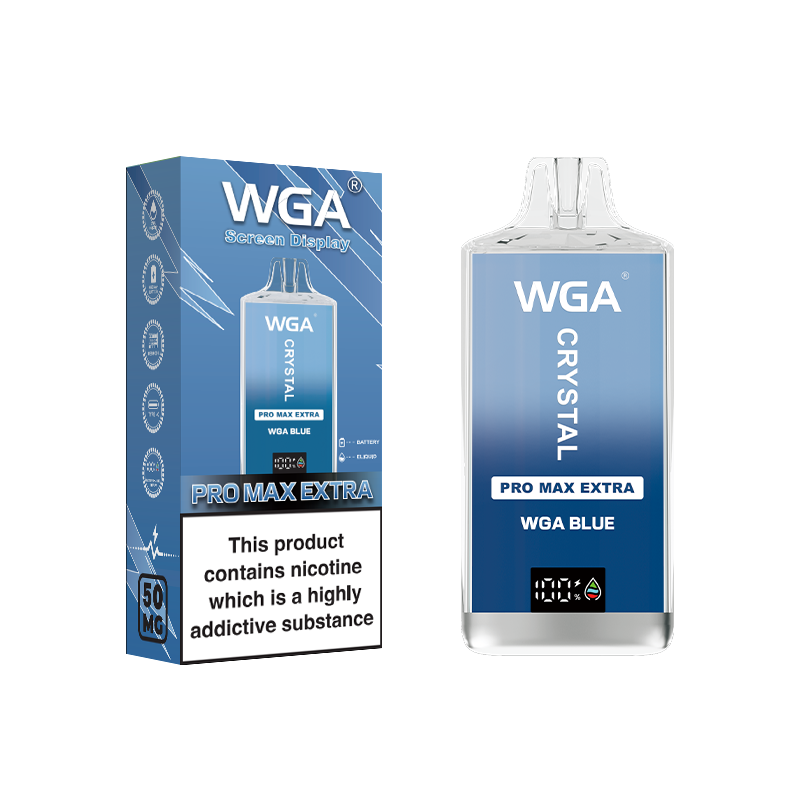 wga Disposable Vape Crystal Wga-Blue 15000 Puffs