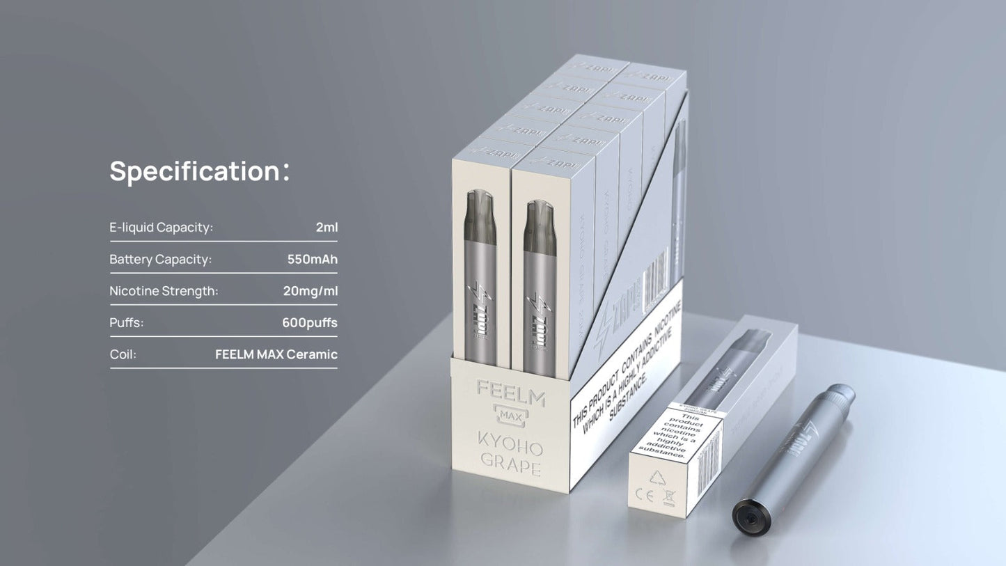 ZAP! SHADES 20MG DISPOSABLE VAPE 2 ml 20 mg Disposable Vape vapeonline