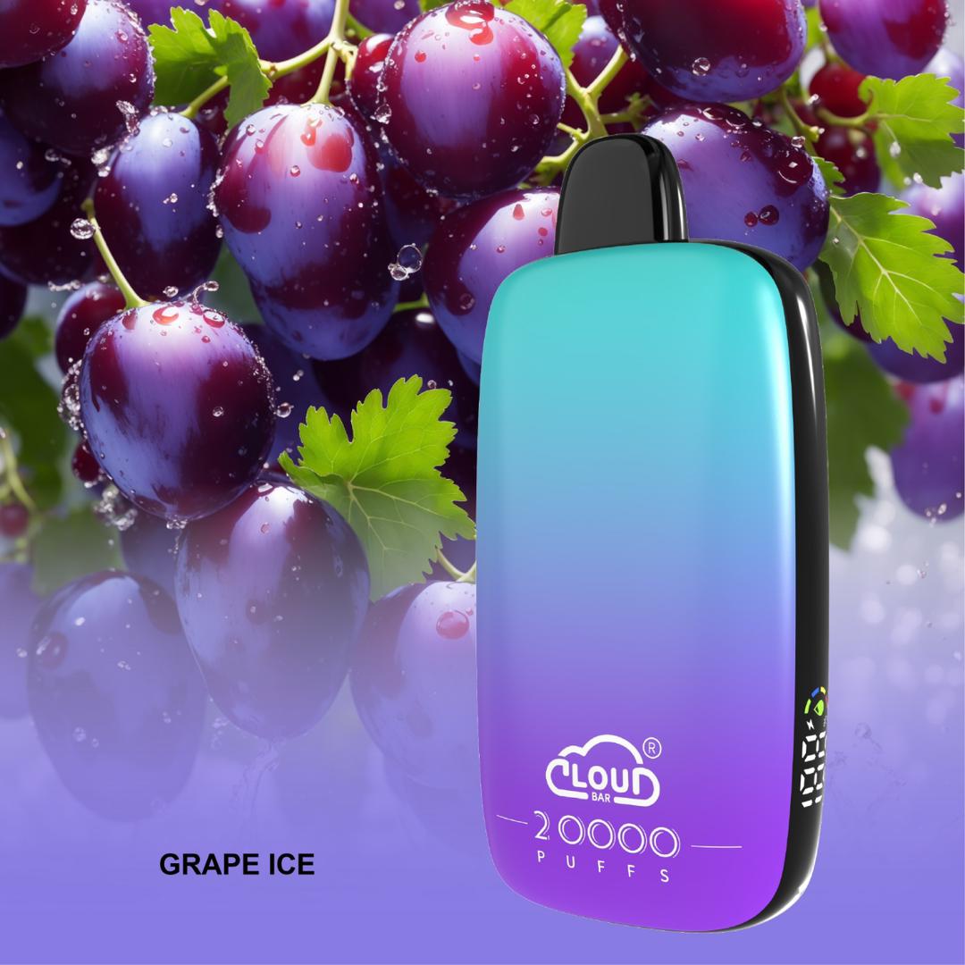 Cloud Bar NO 1, 20K vape 20000 Puffs disposable 600mAh 16ml,wholesale hot sale Vape Store Shop Online Genuine E-Cigarette 12 Flavor