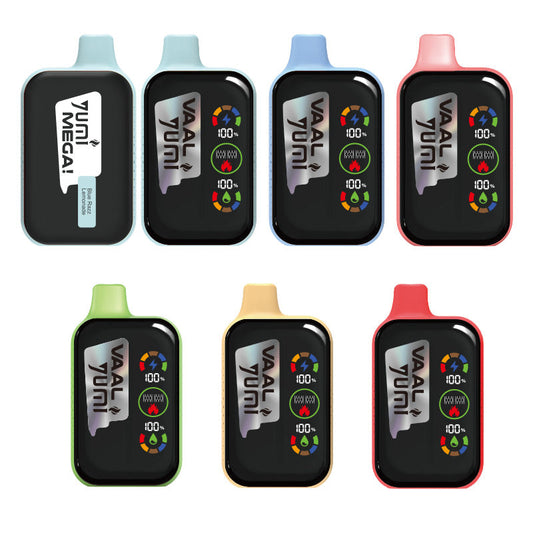 YUMI & VAAL Mega 20000 Puffs Rechargeable Disposable Kit 650mAh