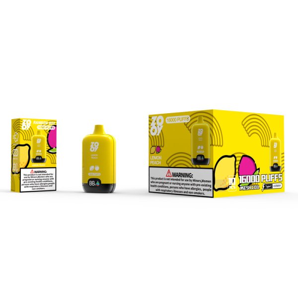 ZOOY 16000 Puffs Zooy Vaper Disposable Vape 20ml Pod Prefilled 0% 2% 5% No Leaking 12K Puff Bar Mesh Coil Rechargeable Wholesale E Cigarette