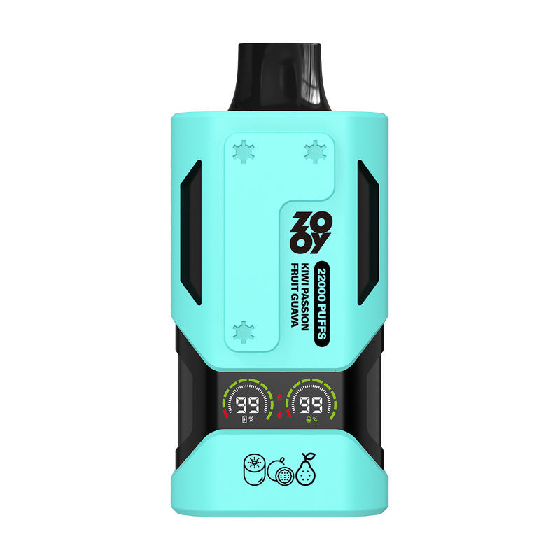 ZOOY VAPE 22000 Puffs Disposable - 30mL, 650mAh, 10 Flavors (0%-5%)