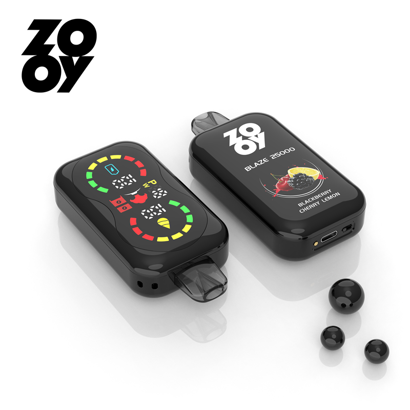 ZOOY VAPE BLAZE 25000 Rechargeable Disposable E-Cigarette – 31ml, 25000 Puffs, Dual Mesh Coils