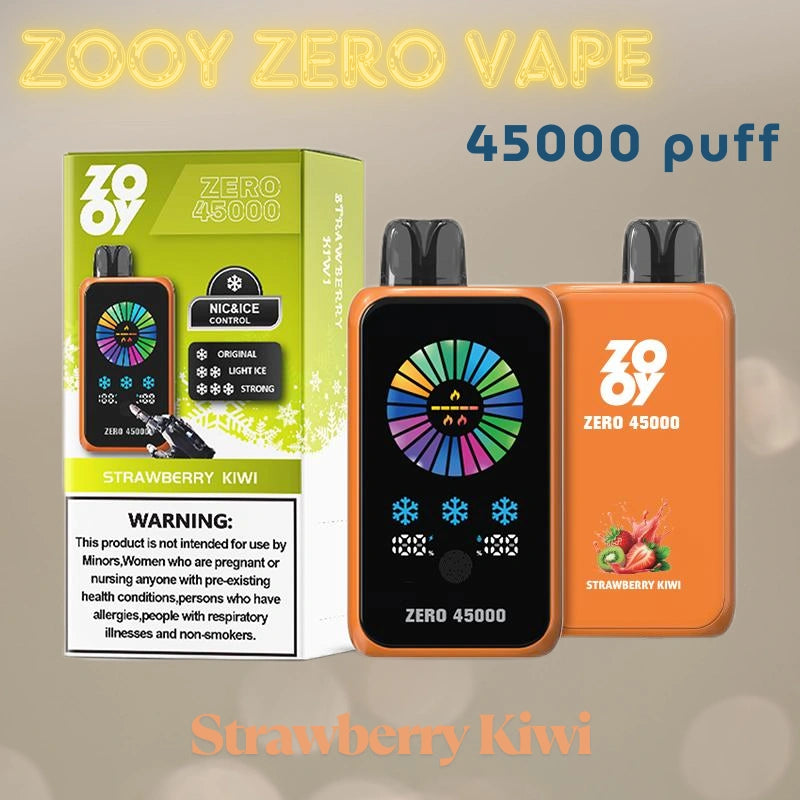 ZOOY ZERO 45000 PUFF Smart Display Bulk Sale Vape