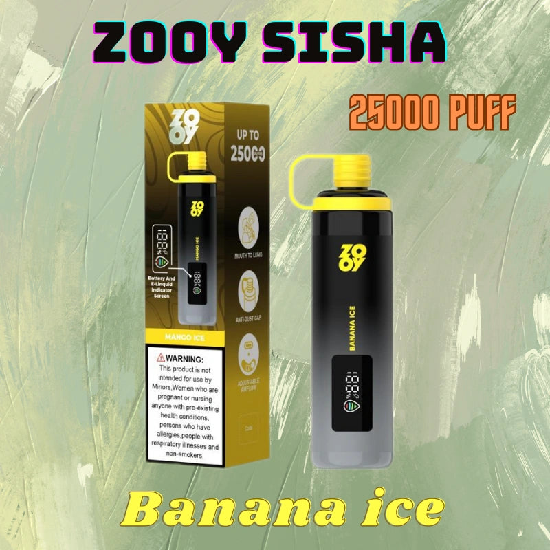 ZOOY Shisha 25K Vape Factory Price Best Sale Now