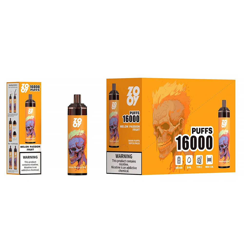 ZOOY Tornado 16000 PUFF Disposable Vape In Sales