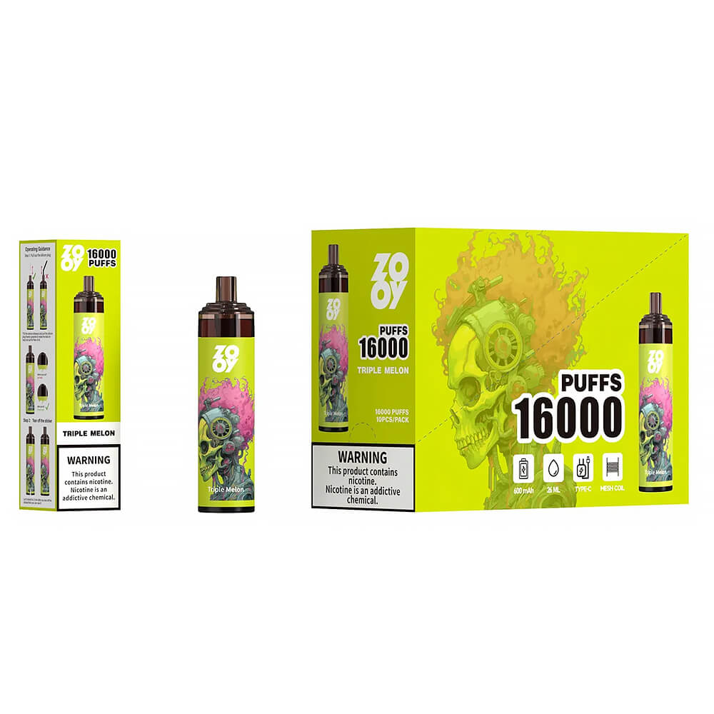 ZOOY Tornado 16000 PUFF Disposable Vape In Sales