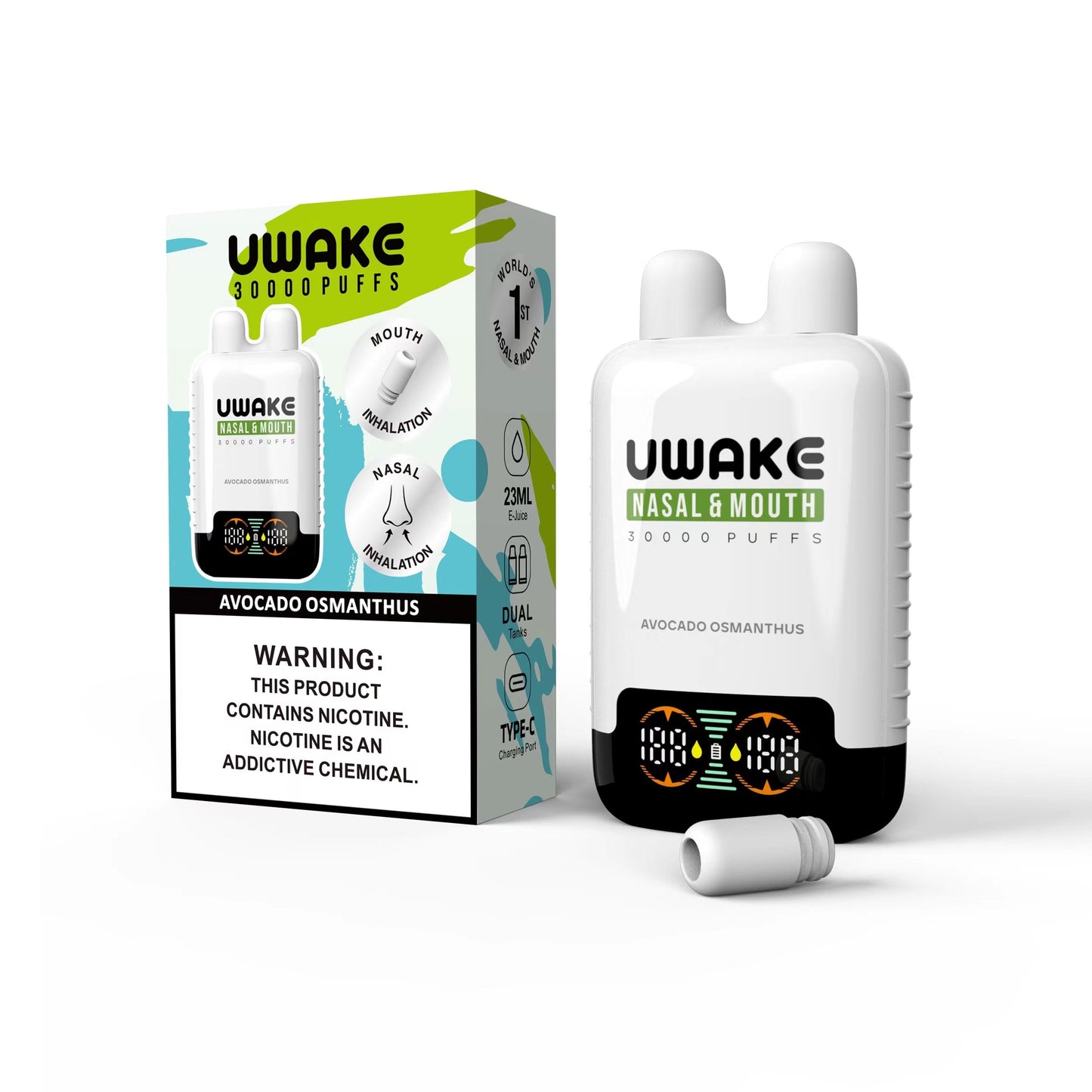 Mr.Goodie UWAKE 30000 Puffs Nasal & Mouth Disposable Vape