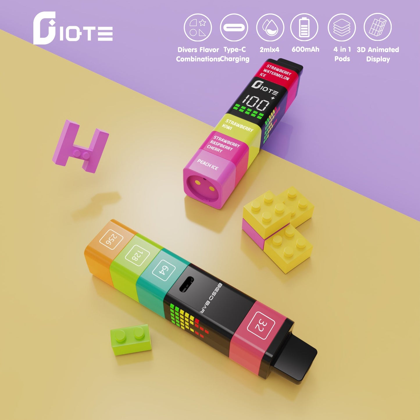 IQTE Maha 2400 Puffs Disposable Vape Wholesale