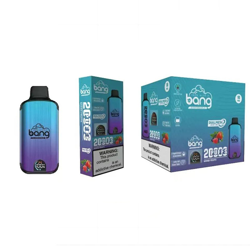 Bang disposable 20000 puff Wholesale 25 ML 650 mAh 12 Flavors
