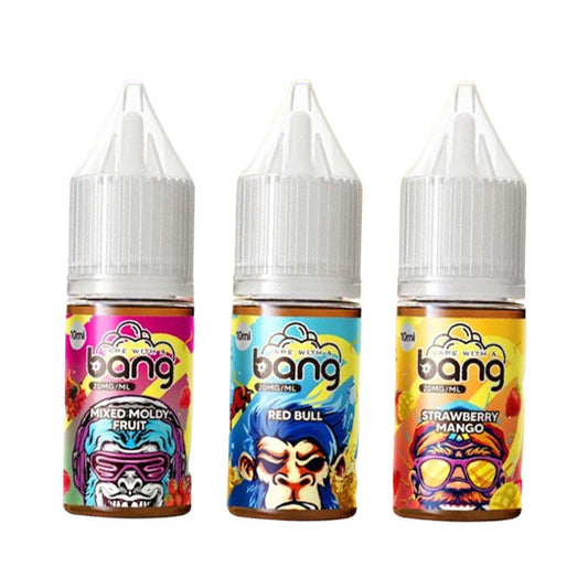 Bang 10ml E-Liquid - 20MG Nicotine, 12 Flavors for Vape Pods
