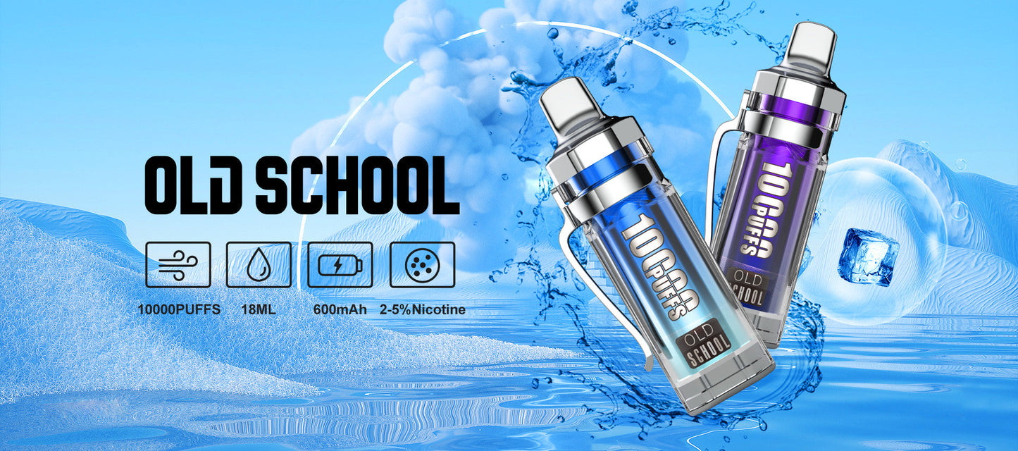 OLD School KP10000 Puffs Disposable Vape Wholesale