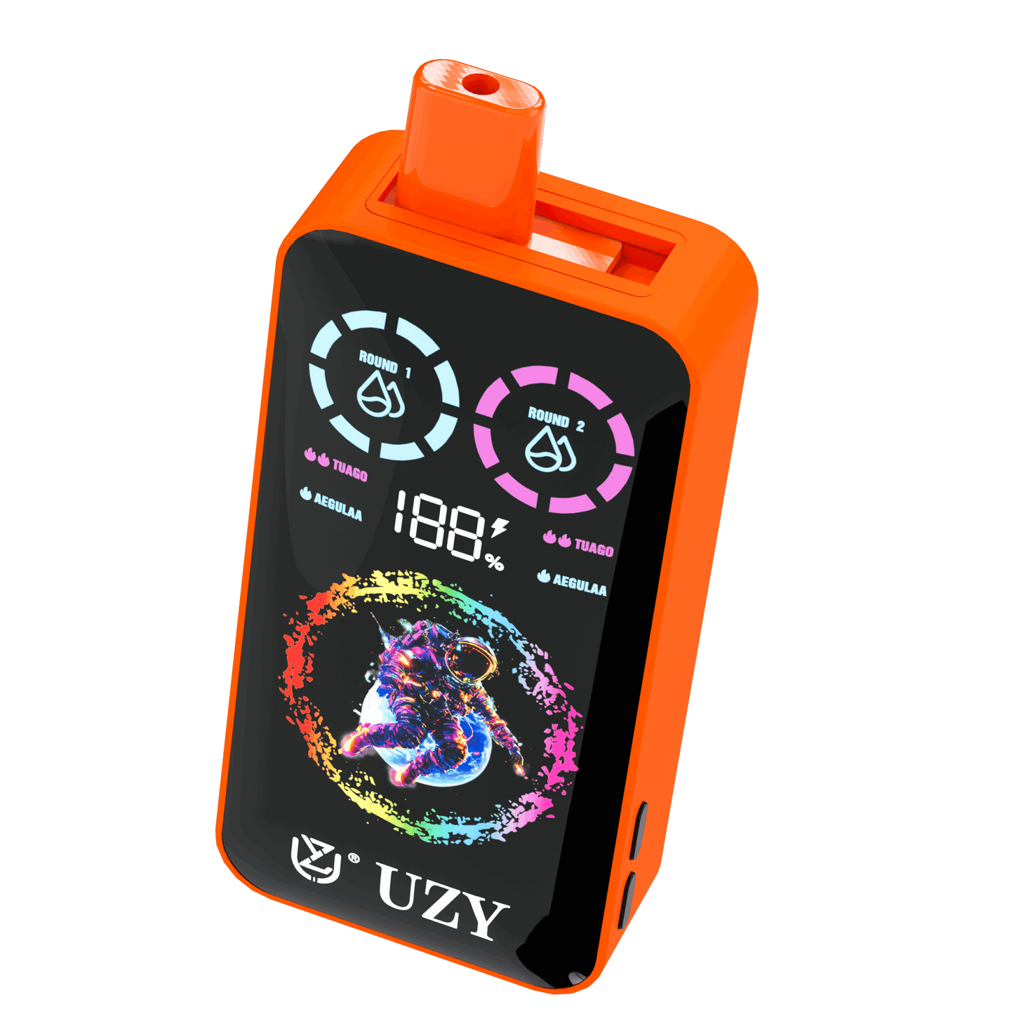 UZY Tornado 30000 30K Puffs :Dual Flavors Disposable Vape with Smart Screen
