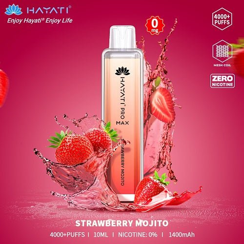 Hayati Pro Max 4000 Puffs - Box of 10 0mg