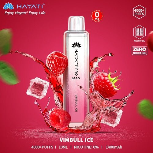 Hayati Pro Max 4000 Puffs - Box of 10 0mg