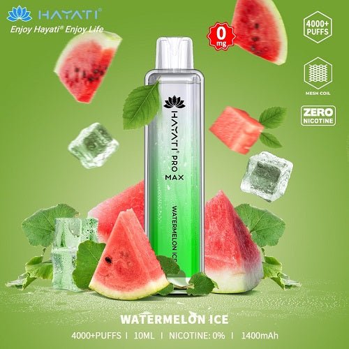 Hayati Pro Max 4000 Puffs - Box of 10 0mg