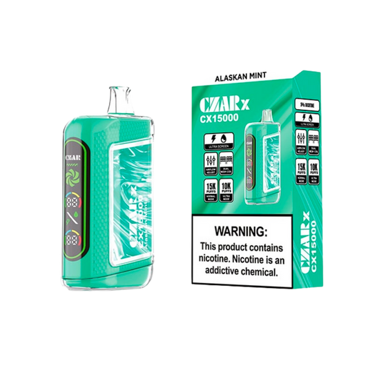 CZAR CX15000 Puffs disposable vape Czar Graham Swirl Rechargeable Disposable-Multiple Nicotine 15 Flavors