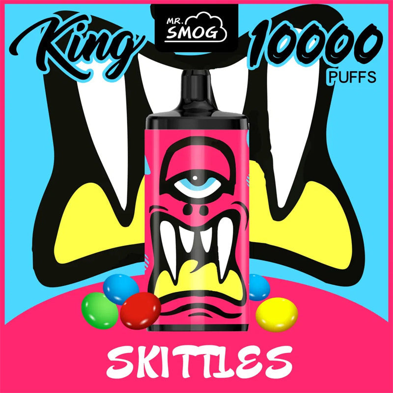 Vapsolo King 10000 Puffs - 20mL, 5% Nic Salt, 20 Flavors