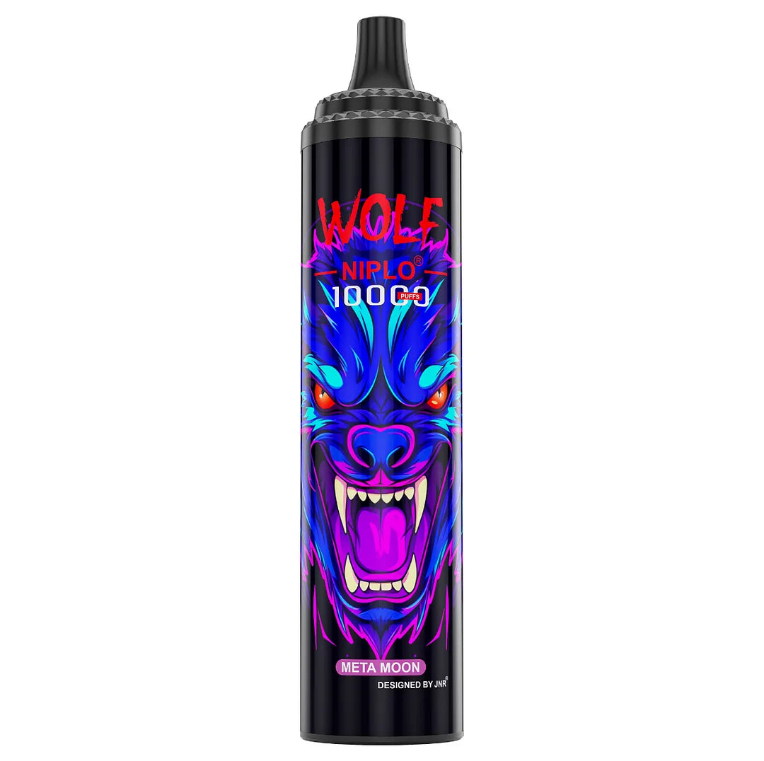 JNR Wolf Niplo 10000-650mAh Battery, 20ml E-liquid, Multiple Nicotine 18 Flavors