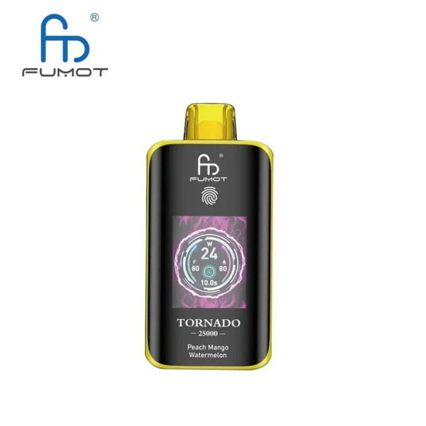 FUMOT RandM Tornado 25000 puff Disposable Vape (Box of 10) 700mAh In Sales 24 Flavors