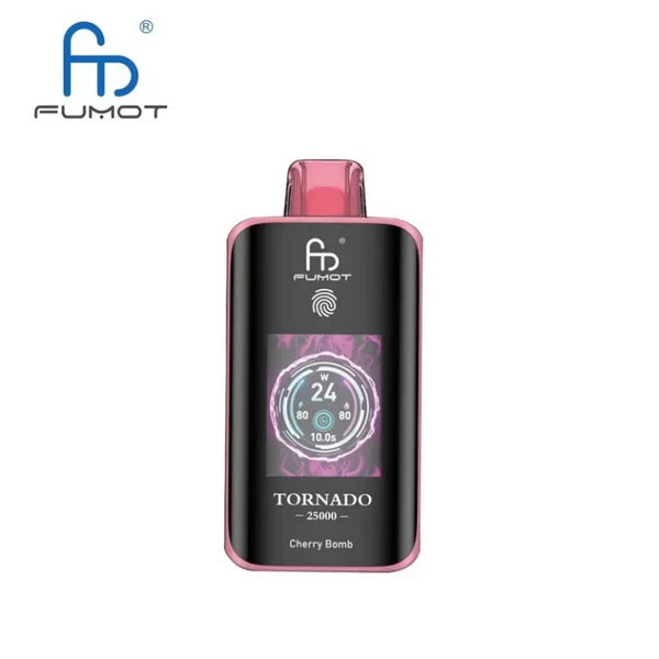 FUMOT RandM Tornado 25000 puff Disposable Vape (Box of 10) 700mAh In Sales 24 Flavors