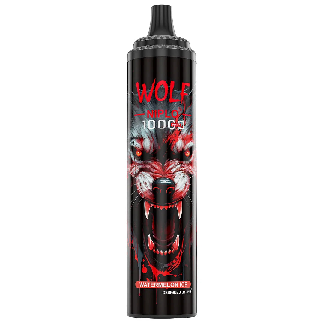 JNR Wolf Niplo 10000-650mAh Battery, 20ml E-liquid, Multiple Nicotine 18 Flavors