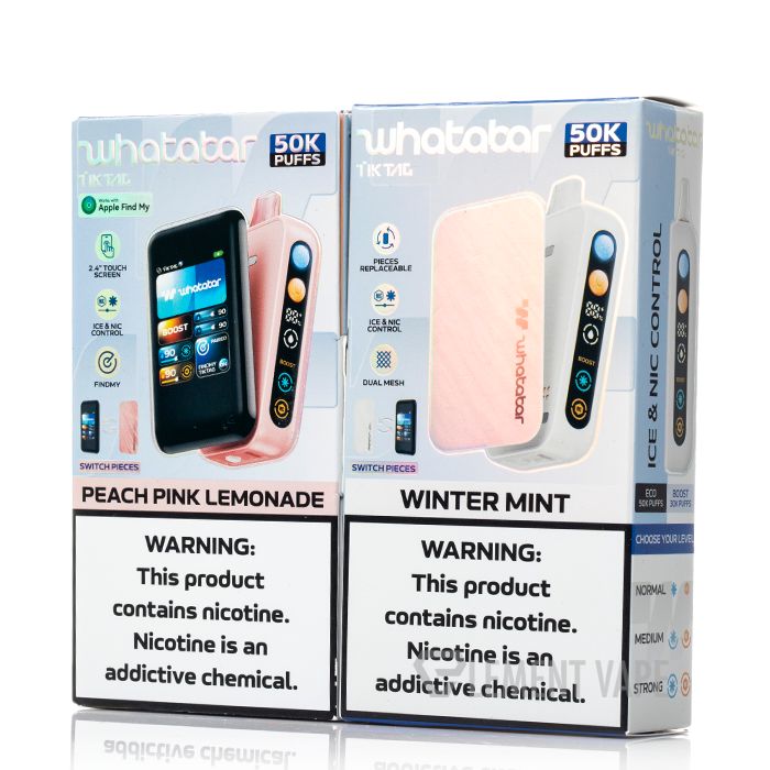 Whatabar Tik Tag 50000 Puffs Disposable Vape Wholesale