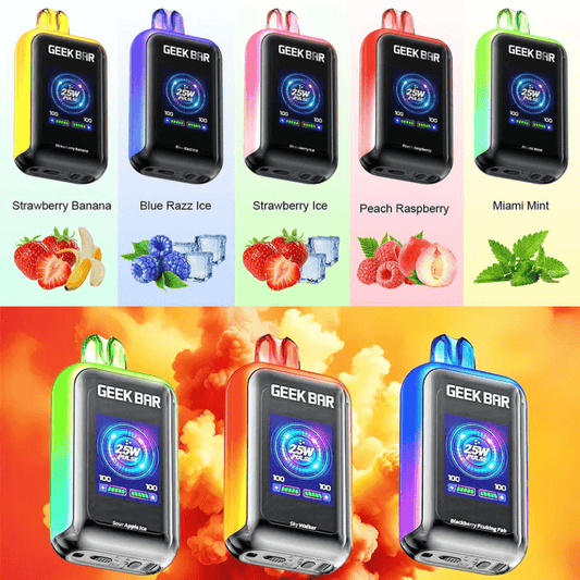 Geek Bar Skyview 25K Disposable Vape -Cherry Blast