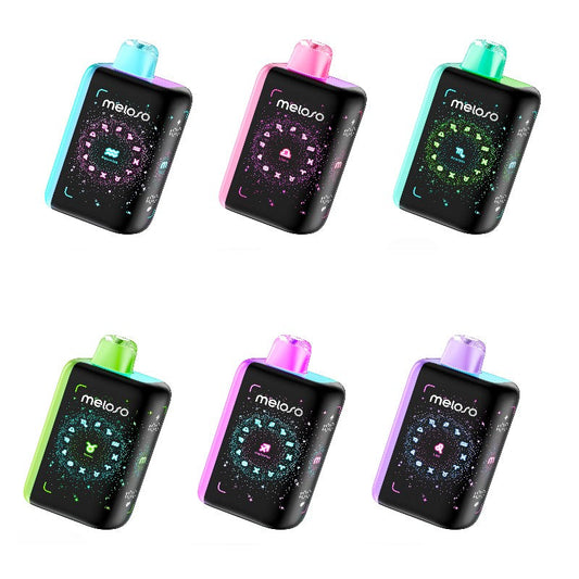 Geek Bar Meloso Bar 30000 Disposable Vape-800mAh Battery, 18ml E-liquid, Multiple Nicotine 12 Flavors