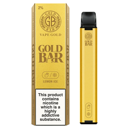 Gold Bar 600 puffs Disposable Vape 30 flavours
