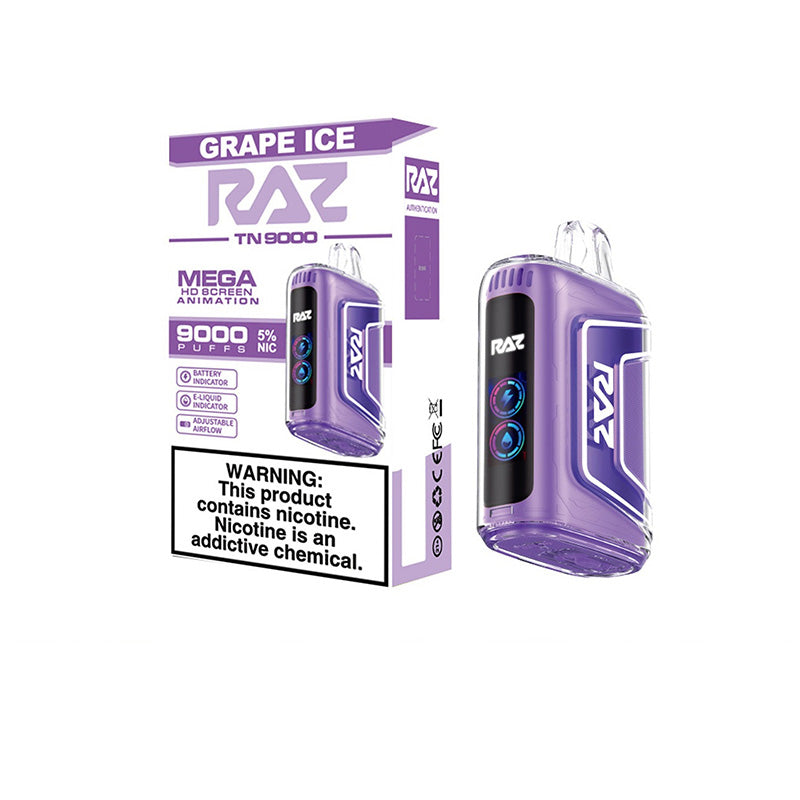 TN9000 RAZ Vape 650mAh 12ml