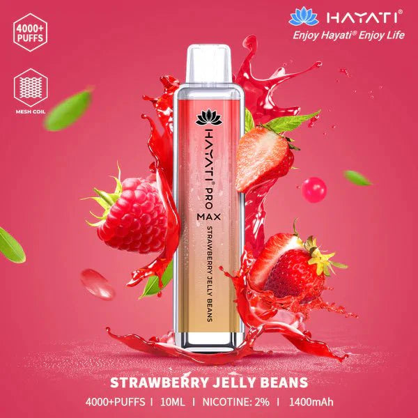 Hayati Pro Max 4000 Disposable Vape Pod Device – Box of 10